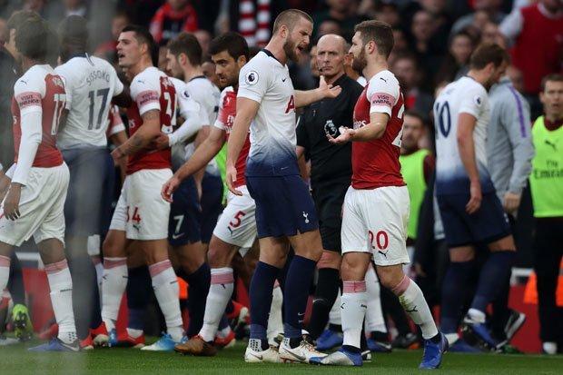 Arsenal star Aaron Ramsey breaks silence after Eric Dier told him to SIT BACK DOWN 1511720