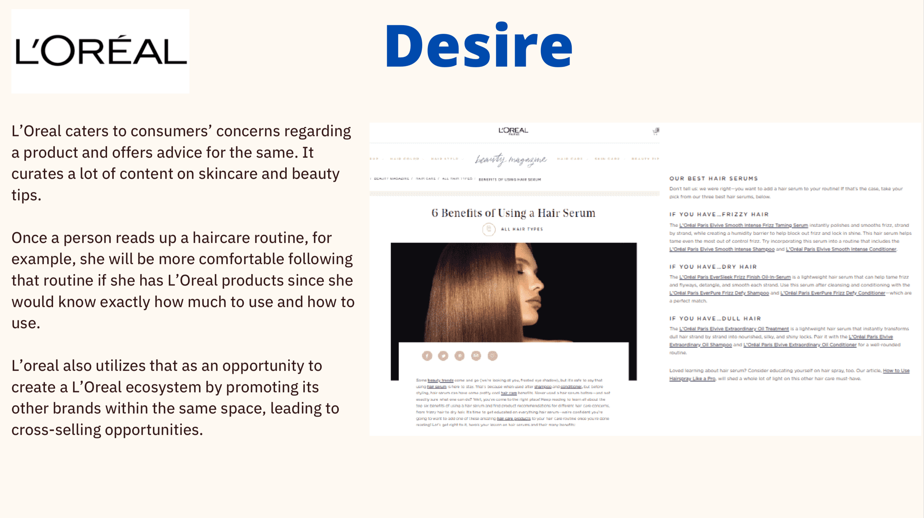 Desire min
