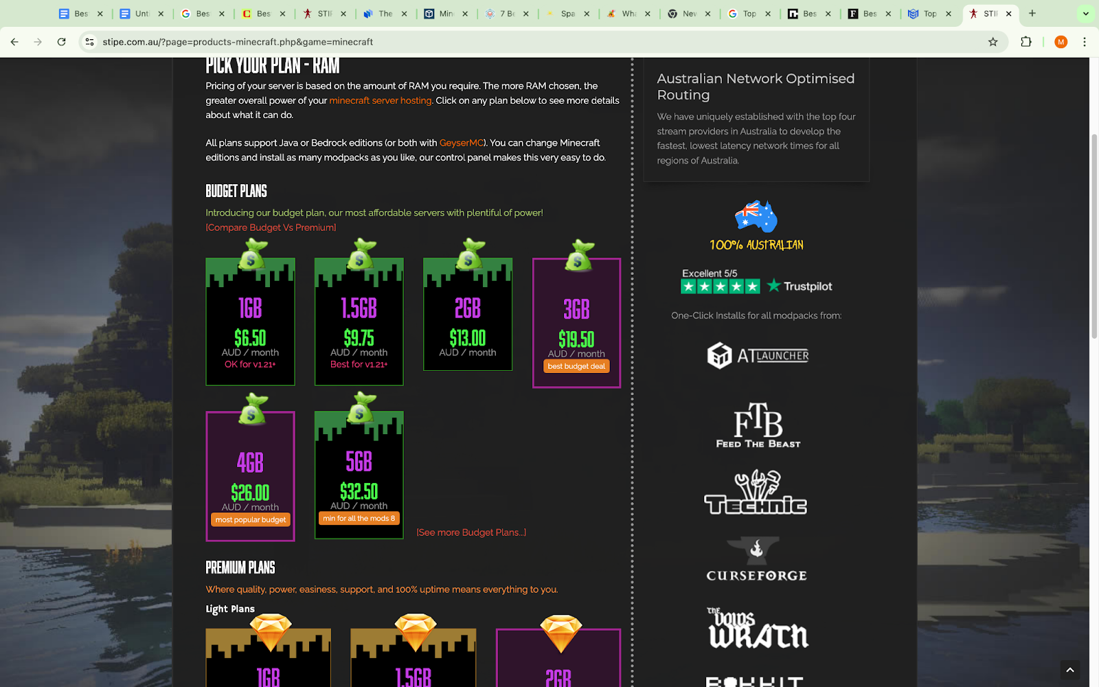Best Australian Minecraft Server Hosting in 2024 For Smooth Performance