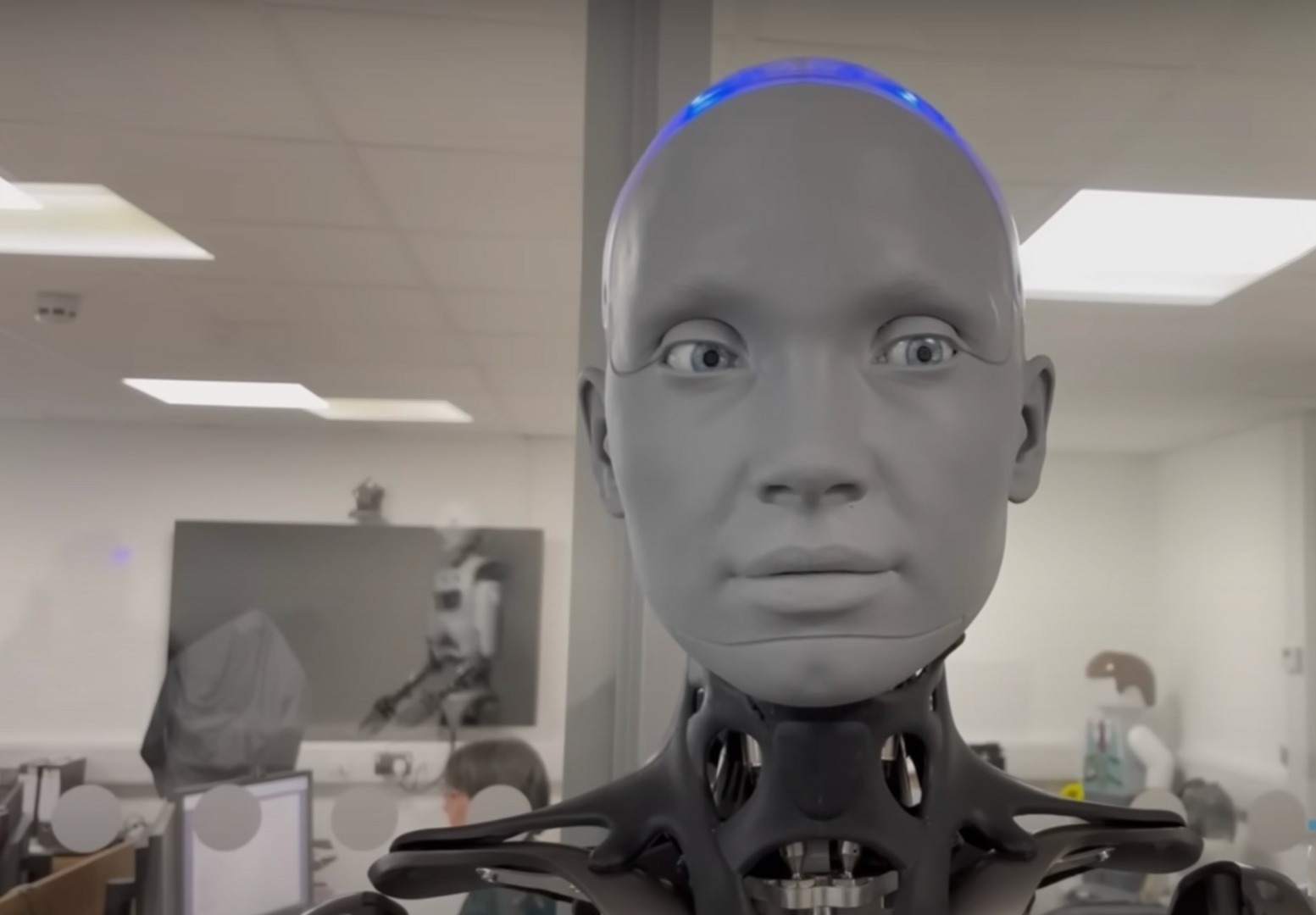 Ameca: The Paradigm of Advanced Humanoid Robotics Envisions an Optimistic Future for Humanity