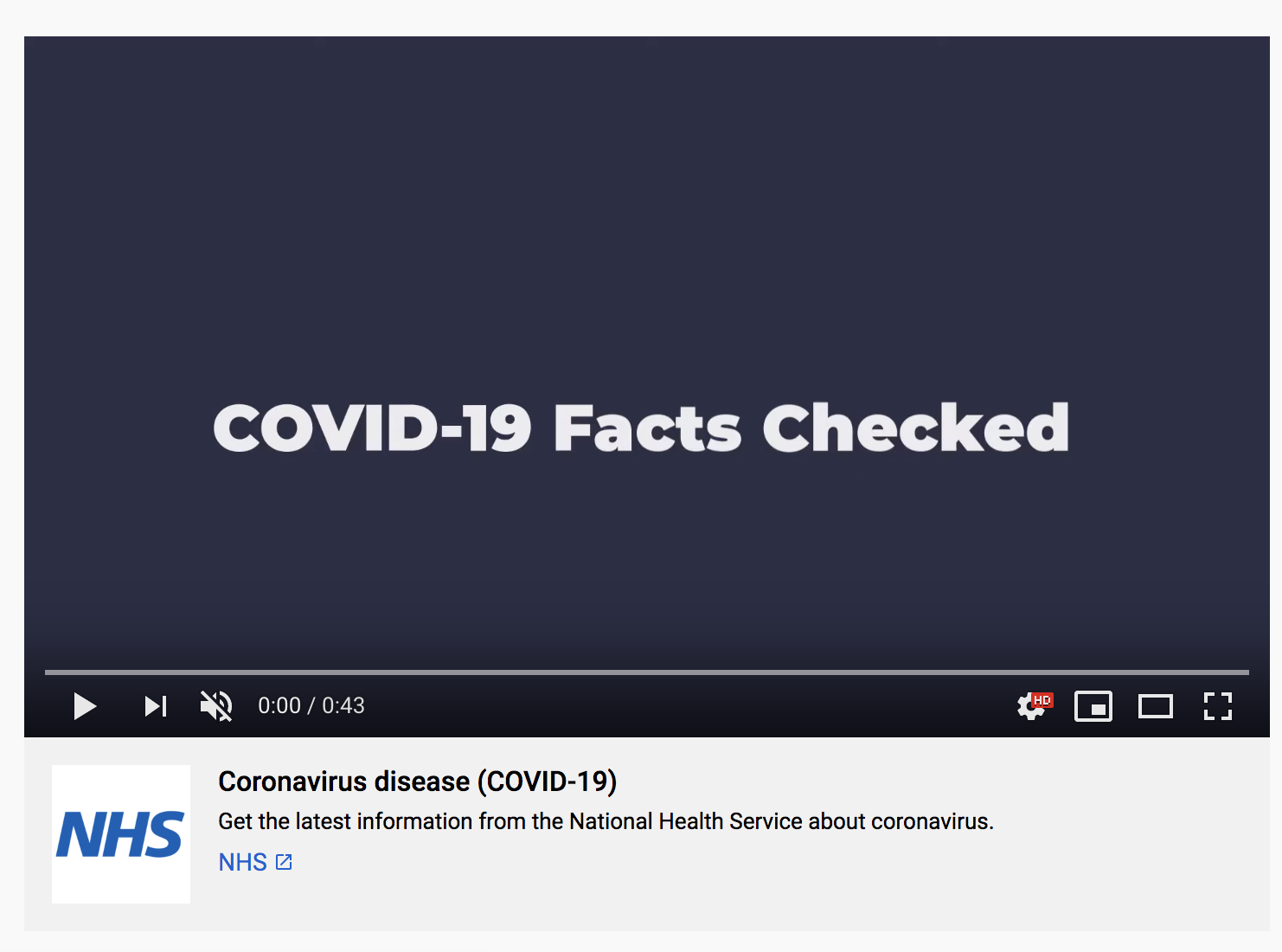 COVID19 FACTS CHECKED