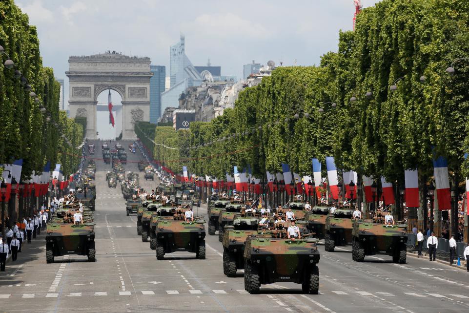 French Army Parade in Paris
