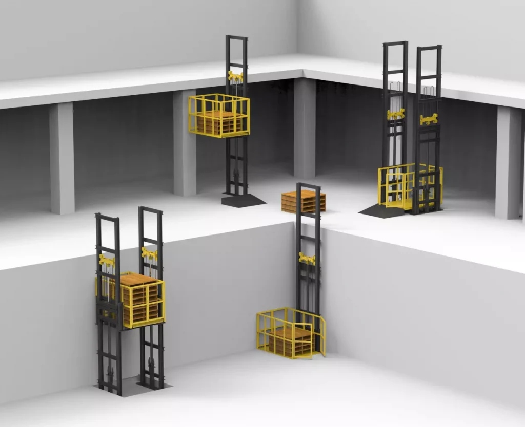 How A Goods Lift Can Save Space In A Warehouse