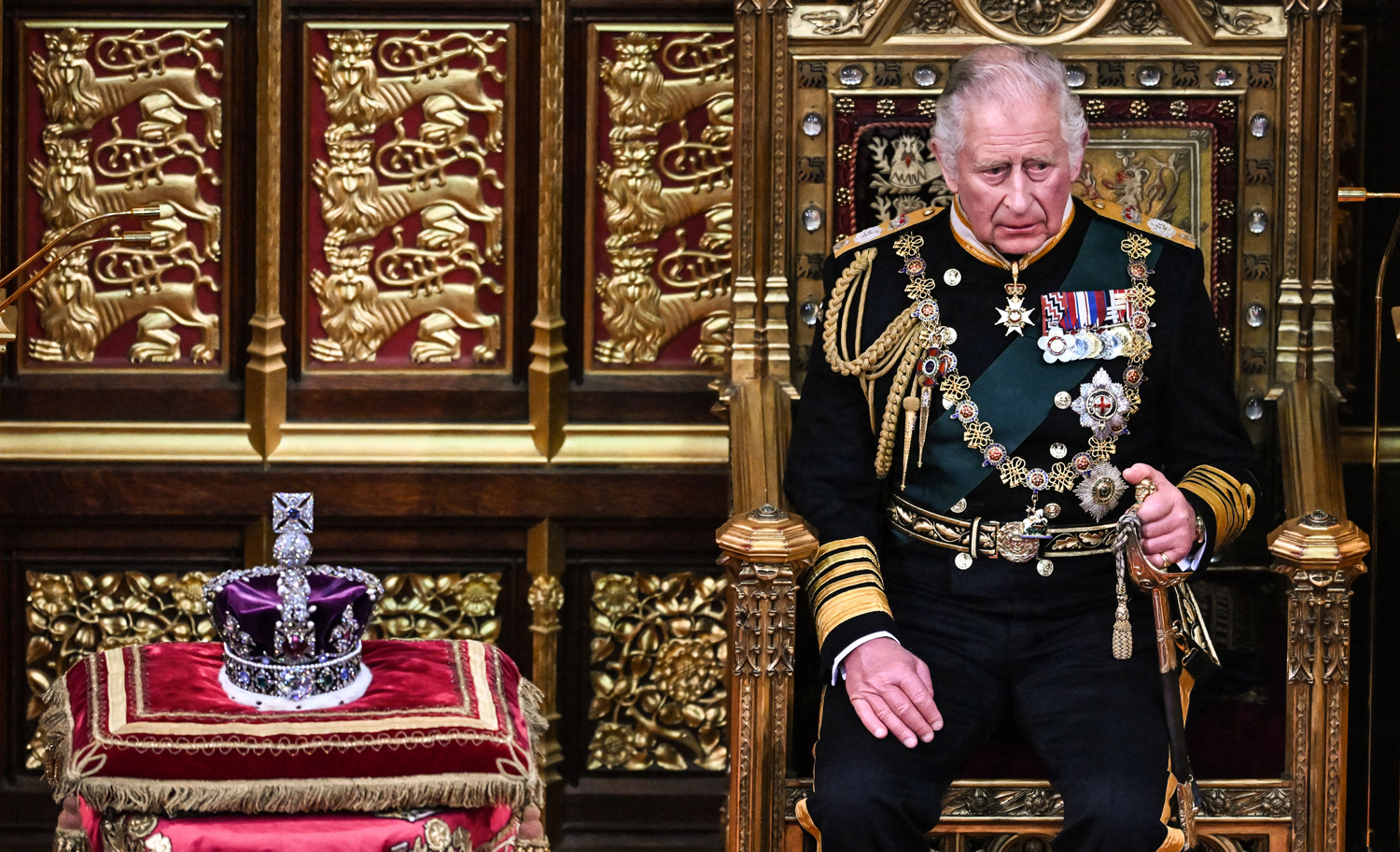 Prince Charles Delivers Queen's Speech For the First Time in the Parliament