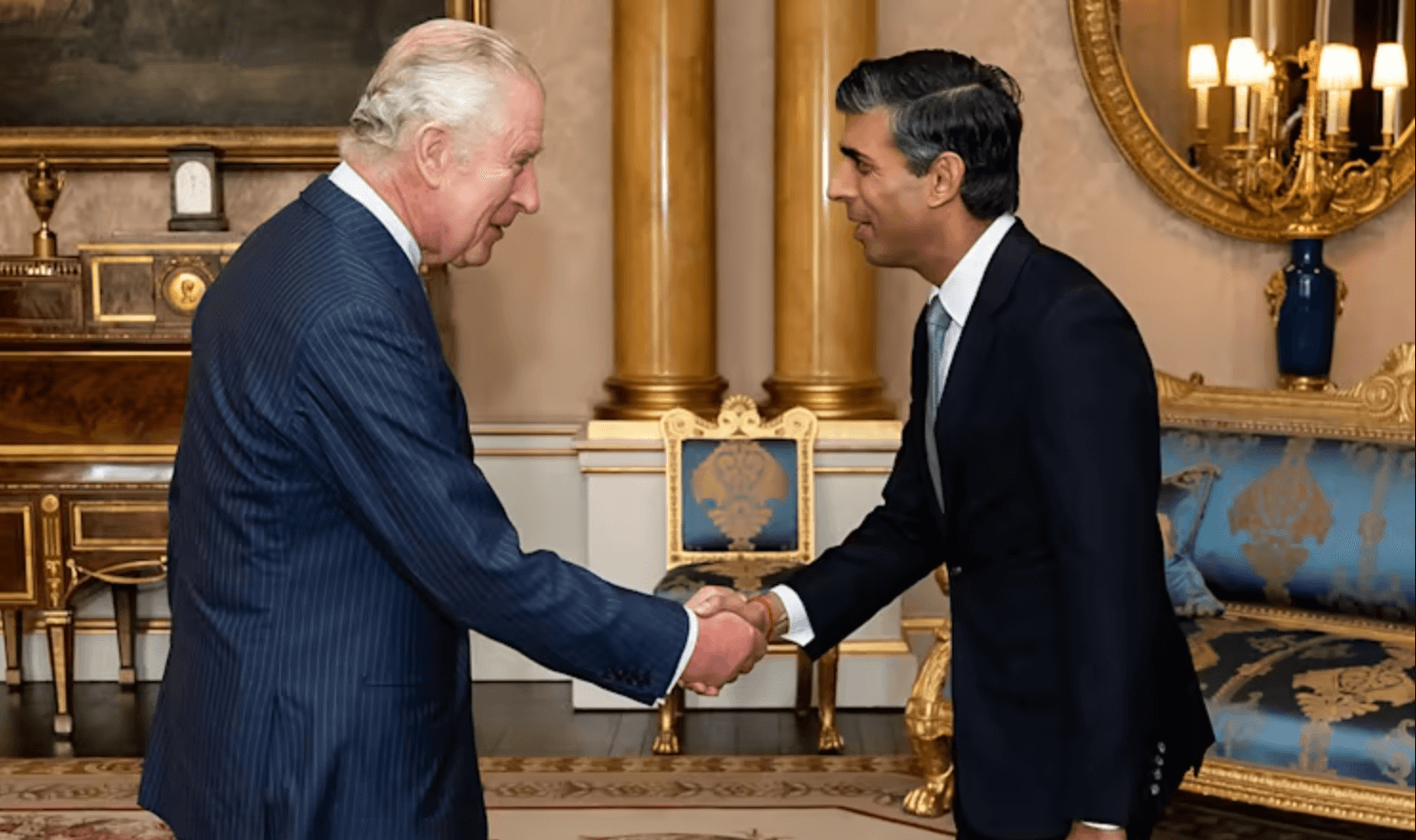 Rishi Sunak Promises To Fix the Economy After Meeting King Charles