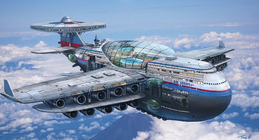Sky Cruise: Flying Hotel To Accommodate 5000 Guests