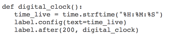 Using a Python to build a Digital Clock 4