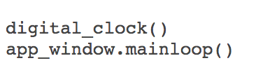 Using a Python to build a Digital Clock 5