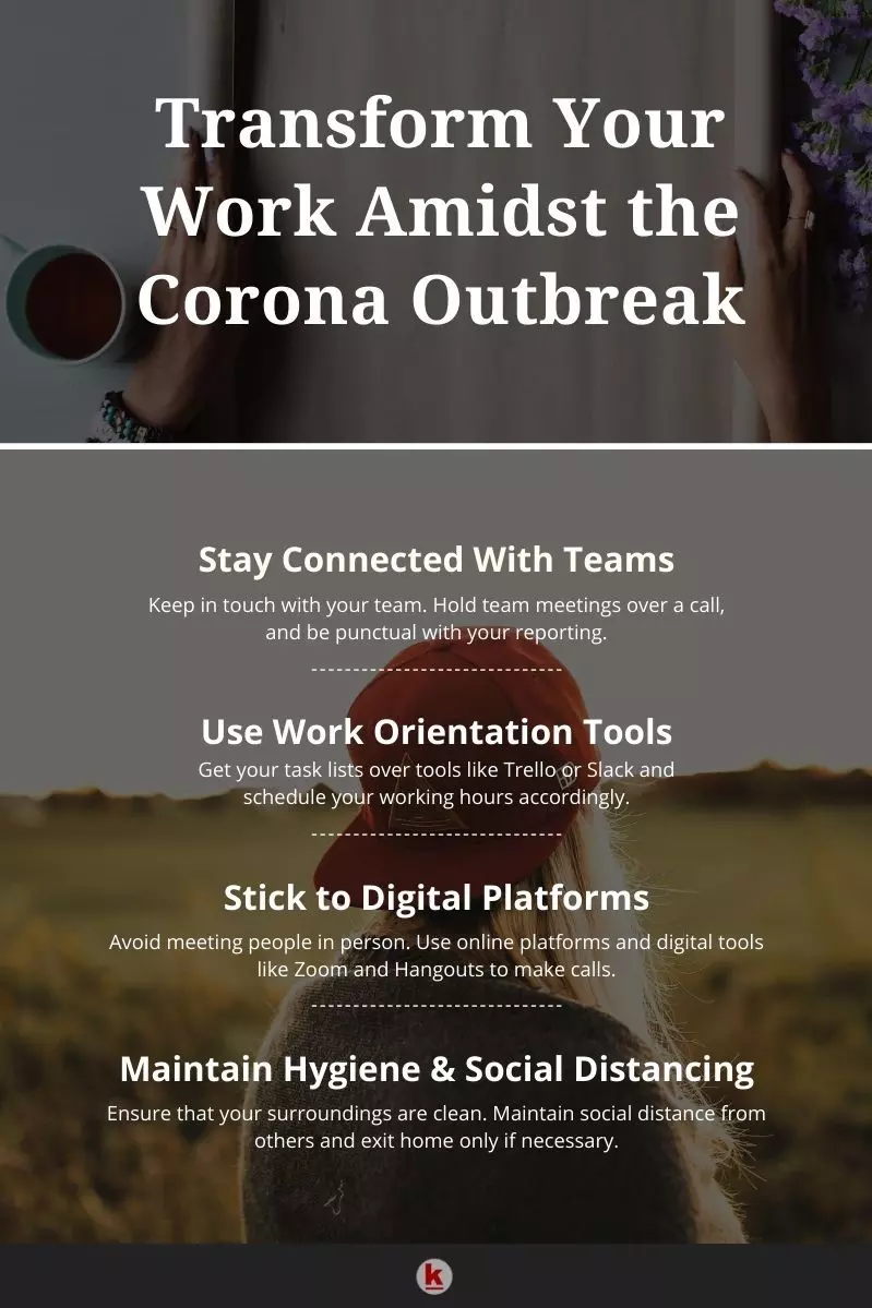How to Transform Your Work Amidst The Corona Outbreak